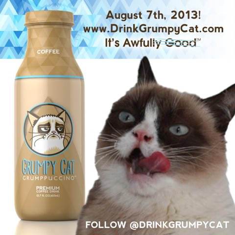 Grumpy Cat Contest Winners - Follow @DrinkGrumpyCat