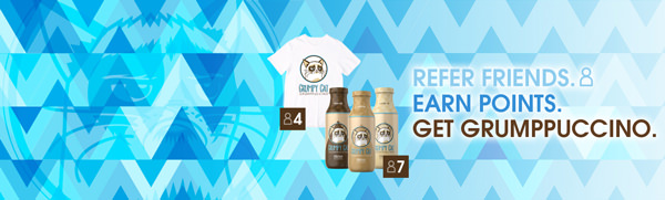 Join the Grumpy Cat Grumppuccino™ G-Team! Earn free Grumppuccino!