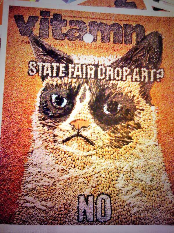 Grumpy Cat will be at the Minnesota Sate Fair for #CatVidFest